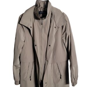 Fleet Street Men's Classic Tan Trench Coat